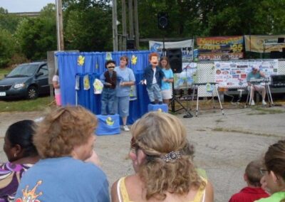 Show at the duck drop
